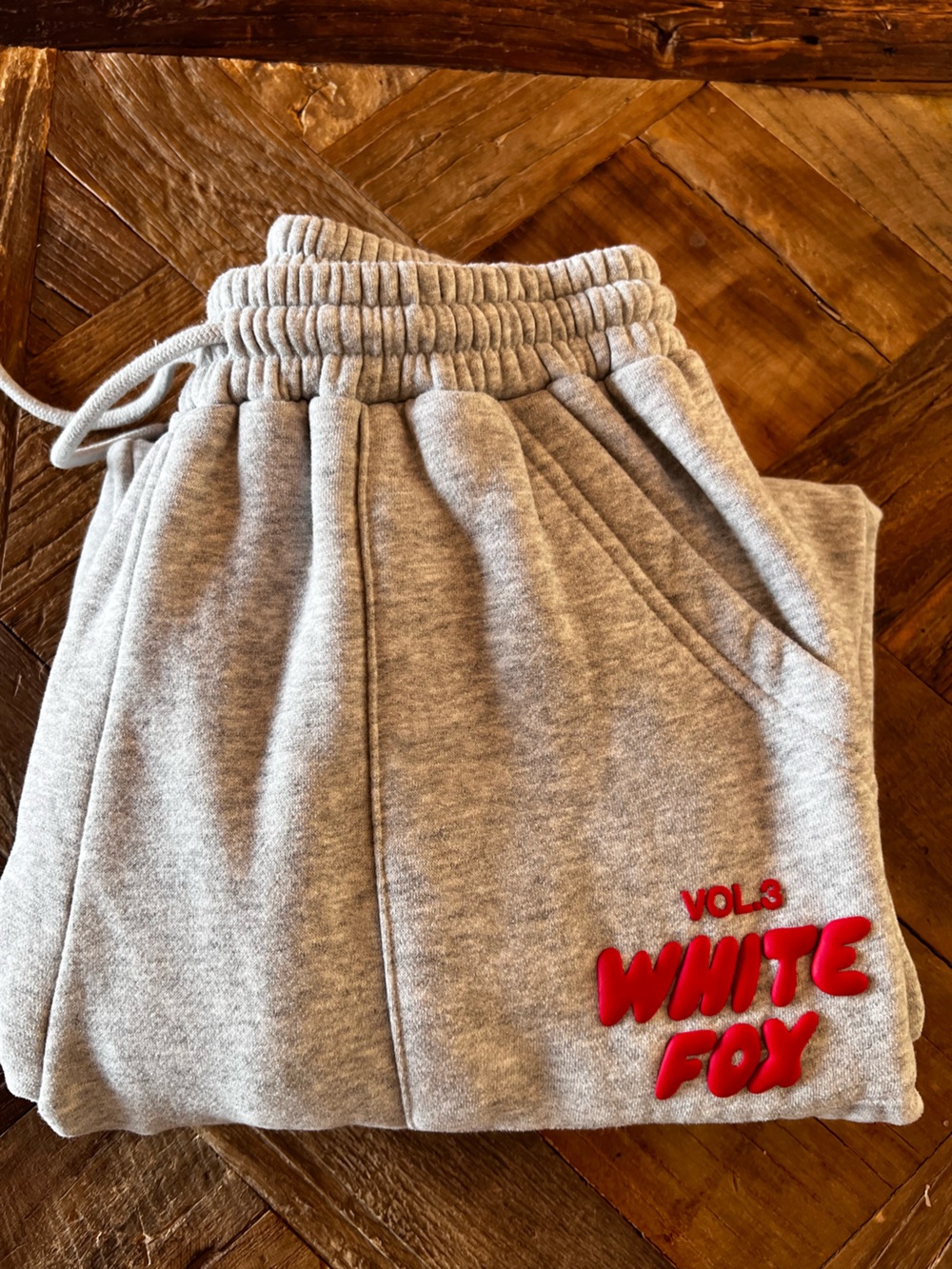 White Fox Sweatpants